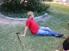 Brandt lounging around