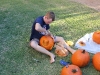 Bobby carving Pacman